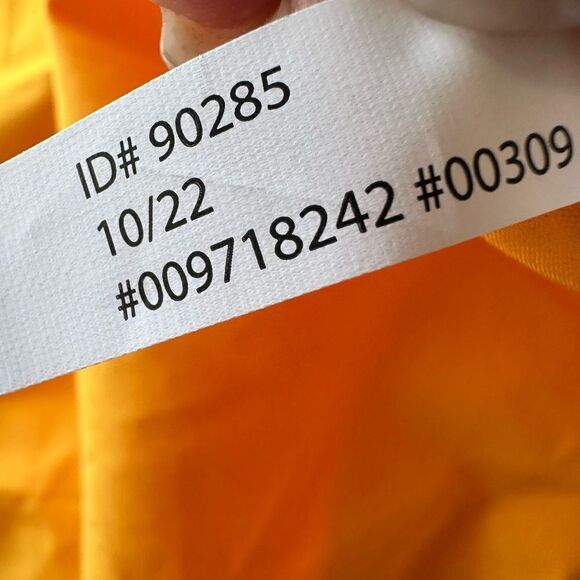 Express Shirt button up Poplin Boyfriend Portofino Shirt size size L orange - Picture 7 of 9